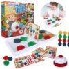 WOOPIE Gra Logiczna Układanka Wzorów PUCK PUZZLE 3+