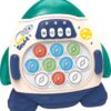 WOOPIE Gra POP IT Elektroniczna Antystresowa Zręcznościowa Rakieta blue
