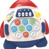 WOOPIE Gra POP IT Elektroniczna Antystresowa Zręcznościowa Rakieta red
