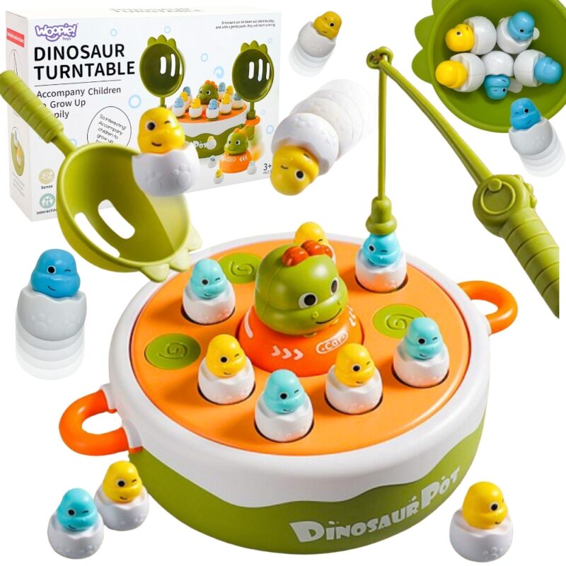 WOOPIE Gra Zręcznościowa Łowienie Dinozaurów 4w1 Katapulta WOOPIE Gra Zręcznościowa Łowienie Dinozaurów 4w1 Katapulta