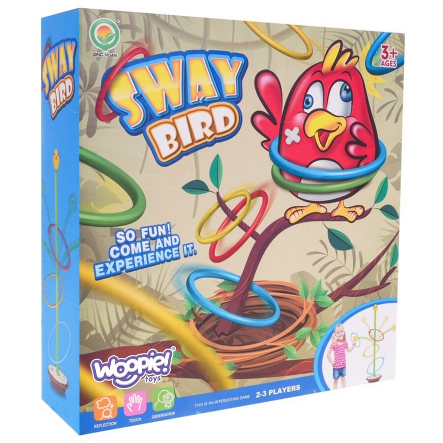 WOOPIE Gra Zręcznościowa Serso Tańczący Ptaszek XXL do 90 cm