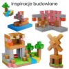 WOOPIE Klocki Magnetyczne Konstrukcyjne Sześciany 3D Zestaw Edukacyjny 63 el.