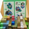 WOOPIE Klocki Magnetyczne Konstrukcyjne Sześciany 3D Zestaw Edukacyjny 63 el.