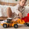 WOOPIE Koparka Ładowarka Budowlana 1:16 Efekty Świetlne i Dźwiękowe