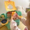 WOOPIE Kotek Przenośny Salon Piękności 2w1 w Plecaku Transporter