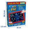 WOOPIE Magiczny Tablet Graficzny do Rysowania Neonowe Kolory