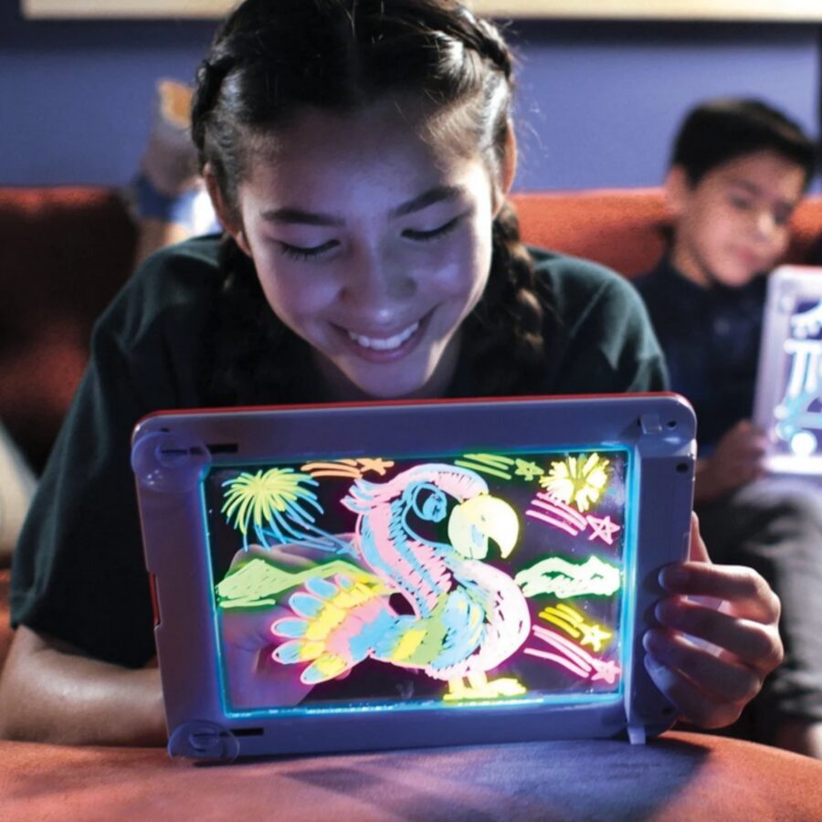 WOOPIE Magiczny Tablet Graficzny do Rysowania Neonowe Kolory