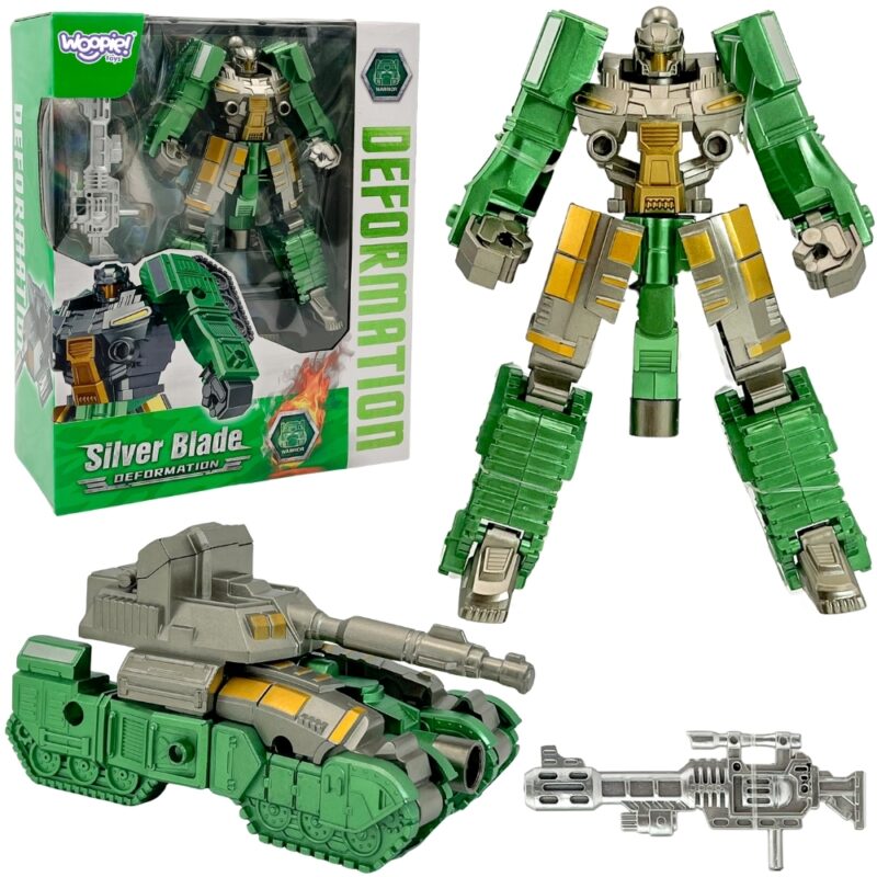 WOOPIE Robot Transformujący SILVER BLADE 2w1 Czołg WOOPIE Robot Transformujący SILVER BLADE 2w1 Czołg