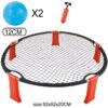 WOOPIE Smash Ball Gra Zręcznościowa  Trampolina 2 Piłki Pompka