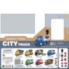 WOOPIE Śmieciarka CITY TRUCK Efekty Dźwiękowe i Świetlne