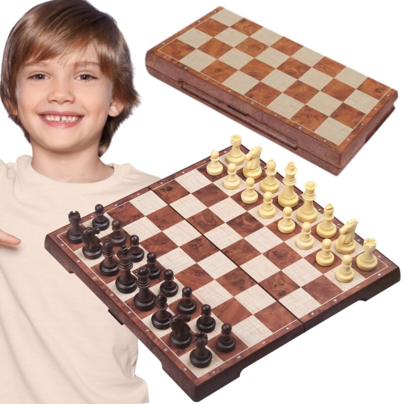 WOOPIE Szachy Warcaby Magnetyczne 2w1 WOOPIE Szachy Warcaby Magnetyczne 2w1