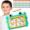 WOOPIE Tablica Magnetyczna Montessori Labirynt Krab Turkusowa