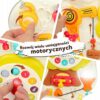 WOOPIE Tablica Montessori Manipulacyjna Sensoryczna Interaktywna dla Malucha