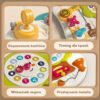 WOOPIE Tablica Montessori Manipulacyjna Sensoryczna Interaktywna dla Malucha