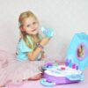 WOOPIE Toaletka dla Dziewczynki 2w1 Salon Piękności w Walizce