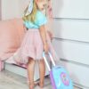 WOOPIE Toaletka dla Dziewczynki 2w1 Salon Piękności w Walizce