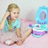 WOOPIE Toaletka dla Dziewczynki 2w1 Salon Piękności w Walizce
