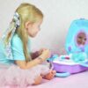 WOOPIE Toaletka dla Dziewczynki 2w1 Salon Piękności w Walizce