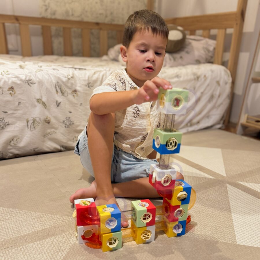 WOOPIE Tor Kulkowy Kulodrom Zestaw Konstrukcyjny Klocki 3D
