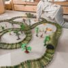 WOOPIE Tor Samochodowy XXL Dinozaury 240 el.
