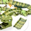 WOOPIE Tor Samochodowy XXL Dinozaury 240 el.