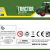 WOOPIE Traktor Ciągnik Gumowe Koła Zielony