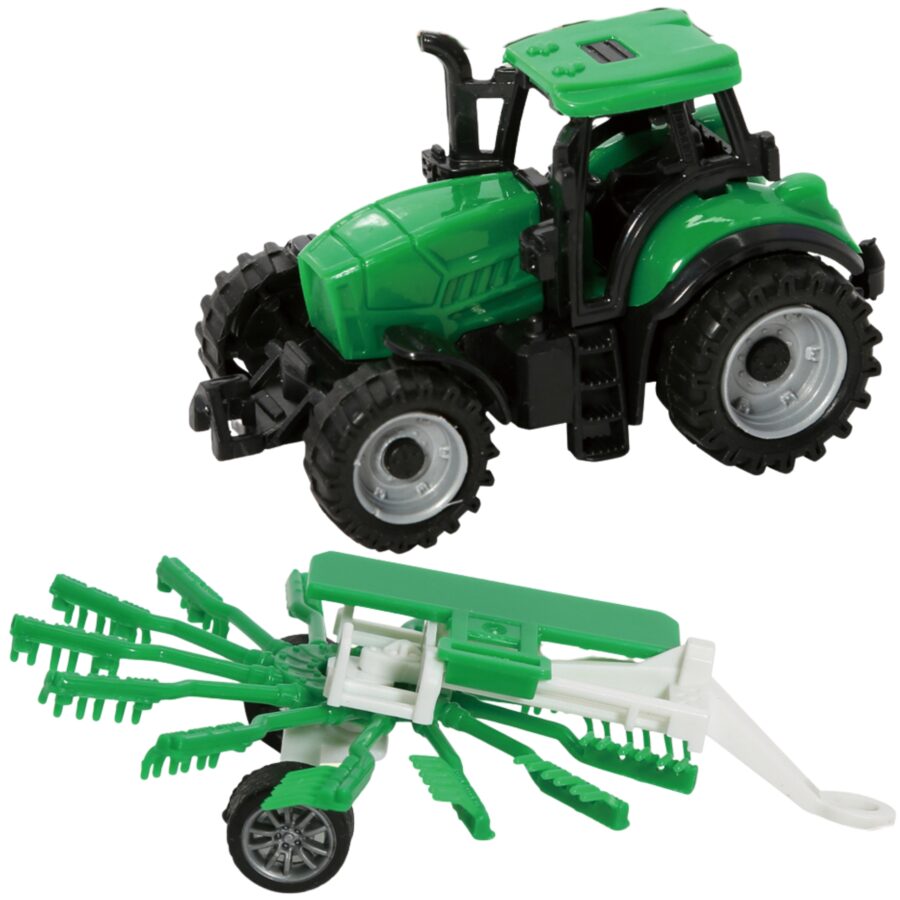 WOOPIE Traktor Rolniczy ze Zgrabiarką