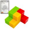 WOOPIE Układanka Kostka Tetris Z Zestawem Kart