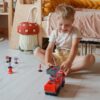 WOOPIE Zdalnie Sterowany Wóz Strażacki Podnośnik