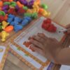 WOOPIE Zestaw Edukacyjny Nauka Liczenia Montessori Sorter Kolorów 2szt