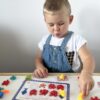 WOOPIE Zestaw Edukacyjny Nauka Liczenia Montessori Sorter Kolorów Morska Kraina 111 el.