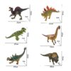 WOOPIE Zestaw Figurek Dinozaurów 6 Sztuk T-Rex