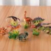 WOOPIE Zestaw Figurki Dinozaury 18 szt. - wersja 2
