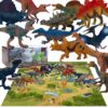 WOOPIE Zestaw Figurki Dinozaury  XL + Mata