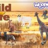 WOOPIE Zestaw Figurki Dzikie Zwierzęta 15 szt. - wersja 1