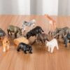 WOOPIE Zestaw Figurki Dzikie Zwierzęta 16 szt.