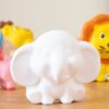 WOOPIE Zestaw Kreatywny z Farbami DIY Zrób Odlewy Gipsowe Figurki i Pomaluj - Zestaw Zwierzątka