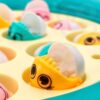 WOOPIE Zestaw Łowienie Rybek Gra Zręcznościowa Zielony Dinozaur