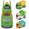WOOPIE Zielona Laweta City Truck Efekty Dźwiękowe i Świetlne